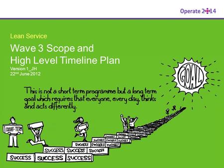 Wave 3 Scope and High Level Timeline Plan Version 1_JH 22nd June 2012