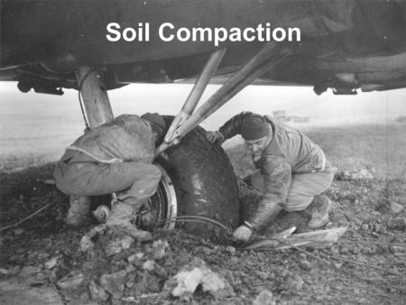 Soil Compaction.