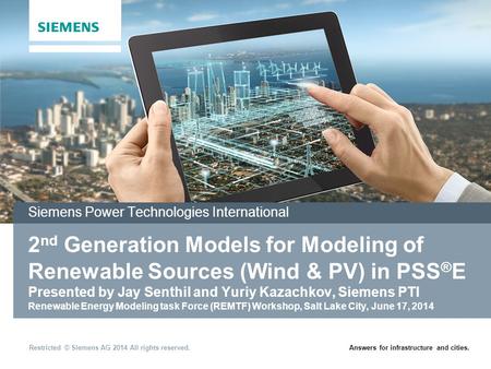 Siemens Power Technologies International