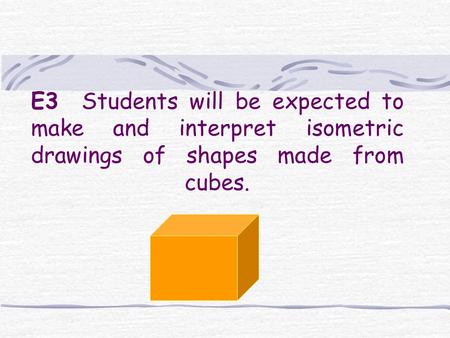 What is an isometric drawing?