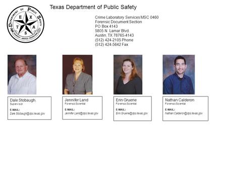 Texas Department of Public Safety