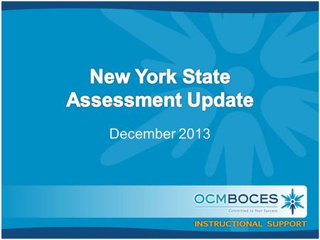 December 2013. 3-8 ELA Test Split into 3 books Administered across 3 days Day 2 will consist of one book with both multiple-choice and constructed response.