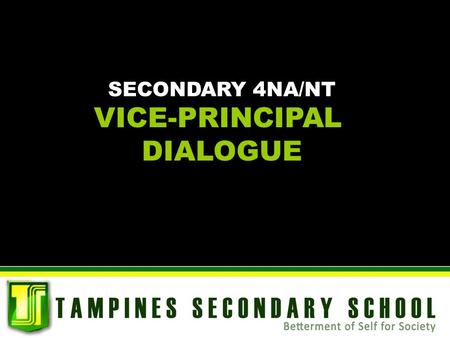 VICE-PRINCIPAL DIALOGUE