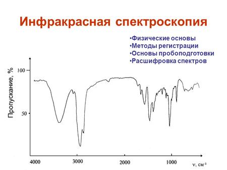 Инфракрасная спектроскопия