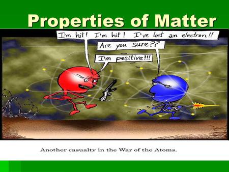 Properties of Matter.