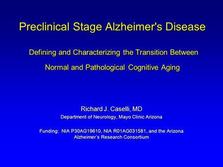 Department of Neurology, Mayo Clinic Arizona