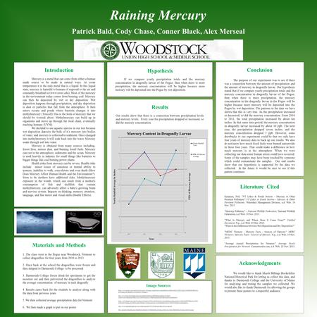 Introduction Mercury is a metal that can come from either a human made source or be made in natural ways. At room temperature it is the only metal that.