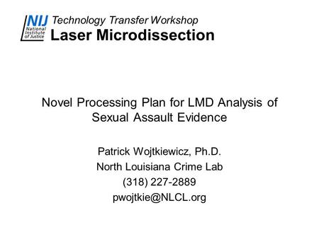 Laser Microdissection