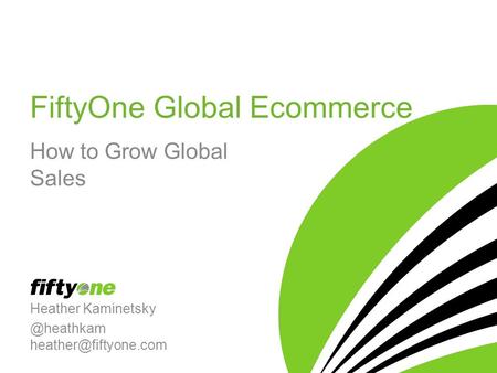 FiftyOne Global Ecommerce