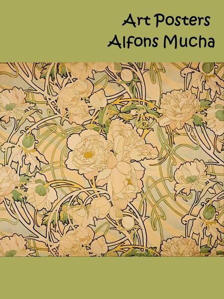 Art Posters Alfons Mucha.