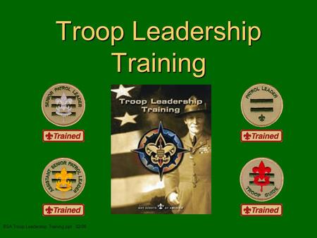 Troop Leadership Training