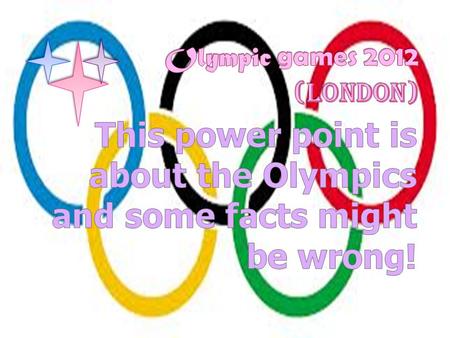 1. Who started the ancient Olympic games? According to legend, it was Heracles who first called the games ”Olympics” and established the custom of holding.