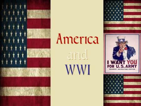 America and WWI America and WWI Review of European History.