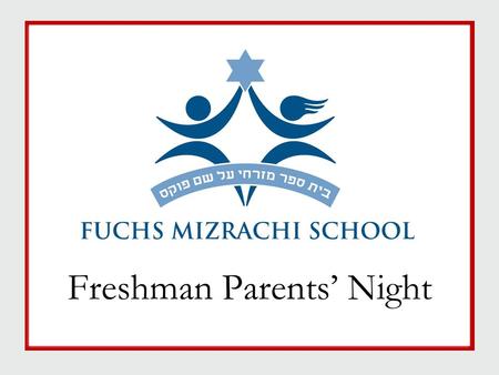 Freshman Parents’ Night. Tonight’s Agenda  Meet the Guidance Dept  High School Timeline  Research: Predictors of School Success  Graduation Requirements.