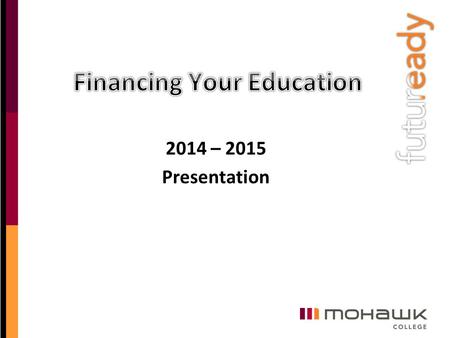 Financing Your Education