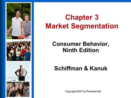 Chapter 3 Market Segmentation