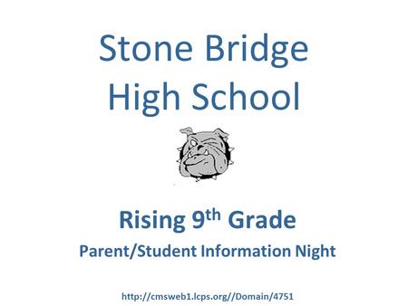 Stone Bridge High School