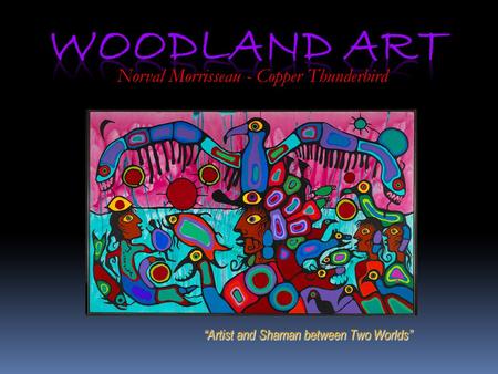 Norval Morrisseau - Copper Thunderbird