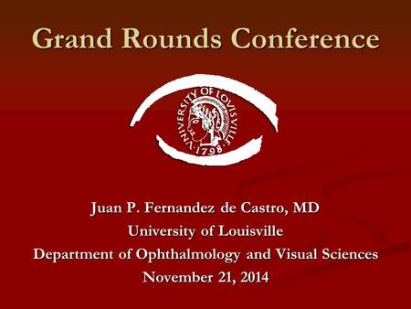 Grand Rounds Conference