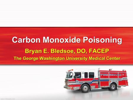 Carbon Monoxide Poisoning