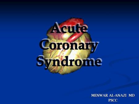 Acute Coronary Syndrome