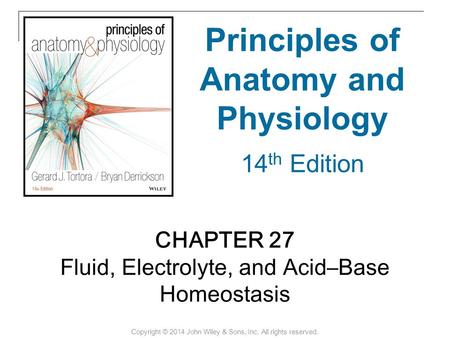 Principles of Anatomy and Physiology