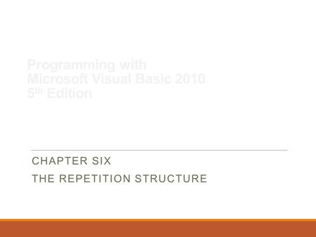 Programming with Microsoft Visual Basic th Edition