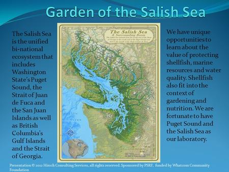 Garden of the Salish Sea