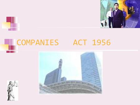 COMPANIES ACT 1956 Companies Act 1956.