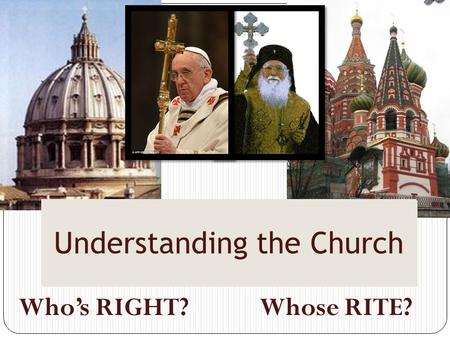 Understanding the Church