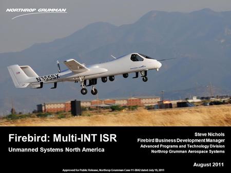 Firebird: Multi-INT ISR