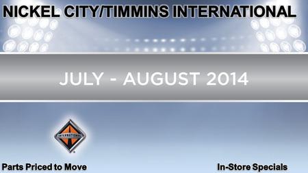 NICKEL CITY/TIMMINS INTERNATIONAL