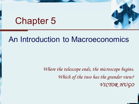 An Introduction to Macroeconomics