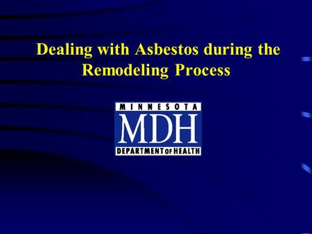 Dealing with Asbestos during the Remodeling Process