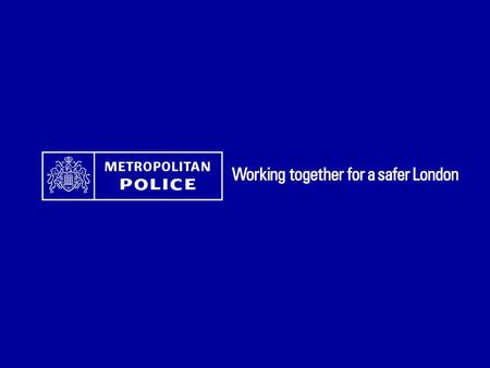 Communities Defeat Terrorism Lessons about working together Dick Fedorcio Director of Public Affairs Metropolitan Police Service Date Arial 14pt.