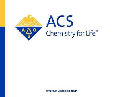 American Chemical Society – Midland Section This is the main title slide of the presentation, this title can be several lines long. Presentation subtitle.