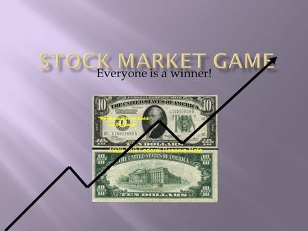 Everyone is a winner!.  Tells risks as well as potential for making money.  Gives background history.  Tells about main decision-makers and their vision.