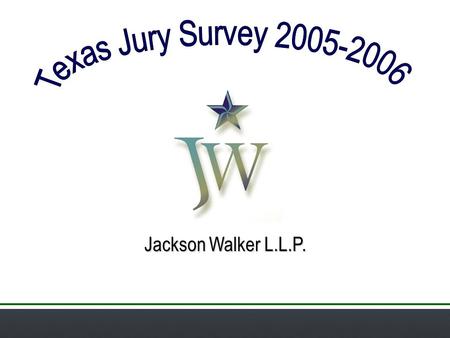 Jackson Walker L.L.P.. Fewer Trials 1962: 39 trials per year (18 crim/21 civ) 1987: 35.3 trials per year (13 crim/22.3 civ) 2002: 13.2 trials per year.