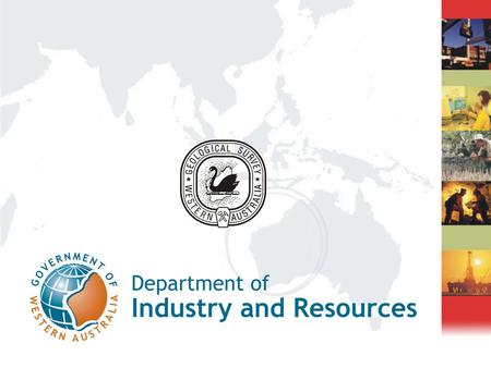 Department of Industry and Resources Geological Survey of Western Australia Tectonic evolution and mineralization of the Australian Proterozoic Ian M.