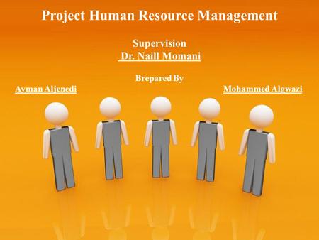 Project Human Resource Management