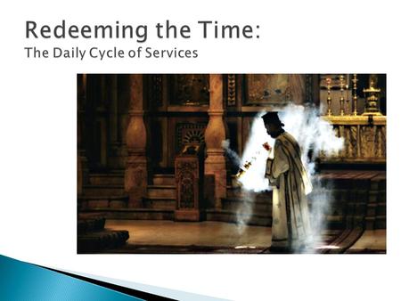  “See then that you walk circumspectly, not as fools but as wise, redeeming the time, because the days are evil.” (Eph 5:15-16)  The Church attempts.