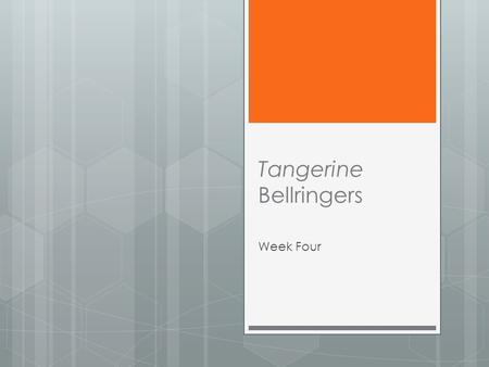 Tangerine Bellringers Week Four. Monday, December 3 1. capsize-verb- to overturn an object, most of the time on water 2. rogue-noun- an unscrupulous or.