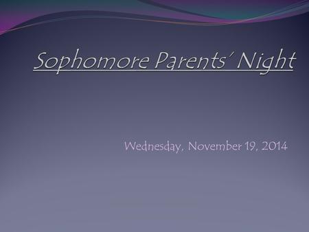 Wednesday, November 19, 2014. IONA and YOU… working together Comprehensive Four Year School Counseling Plan.