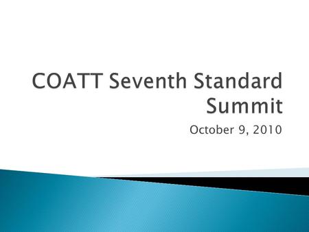 October 9, 2010.  In Collaboration with LISD Coordinator of Distance Learning (Greg Marten)  Training pre-service teachers to modify traditional, face-to-face.