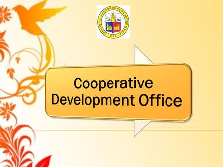  The Cooperative Development Office (CDO) of the City of Pasig was organized way back in 1996 largely through the efforts of then City Councilor Cesar.