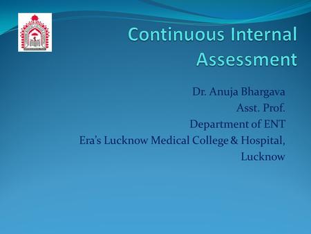 Continuous Internal Assessment