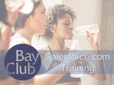 Salesforce.com Training.