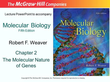 Molecular Biology Fifth Edition