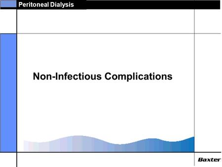 Non-Infectious Complications