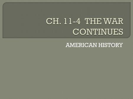 AMERICAN HISTORY.  BLOCKADE RUNNERS  In the beginning “running” the Union blockade was fairly easy  By 1862 the Union controlled most southern ports.